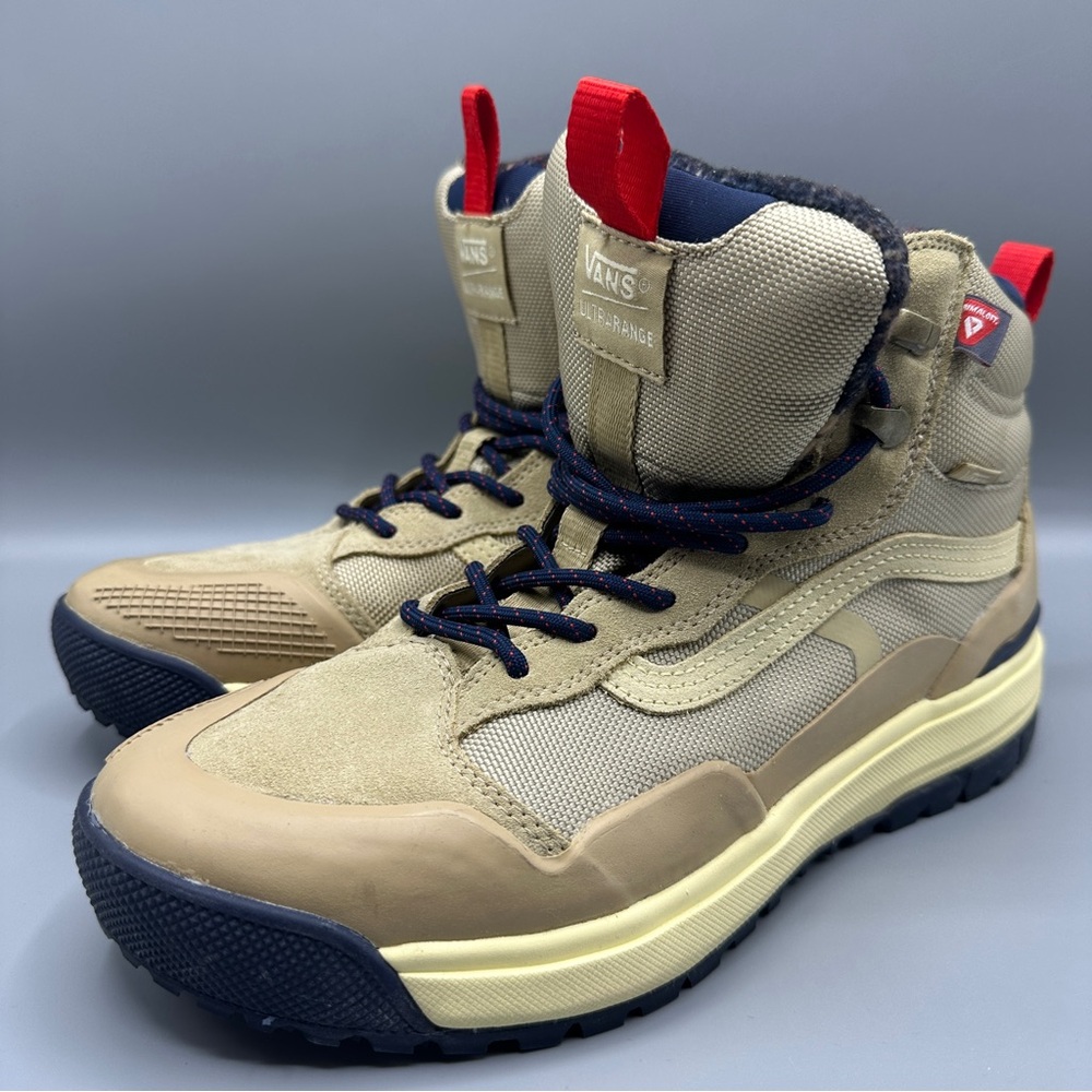 Vans Ultrarange Exo Hi MTE-2 Sneaker Boots Men’s Sz 8/ Womens 9.5 Taos Taupe Tan